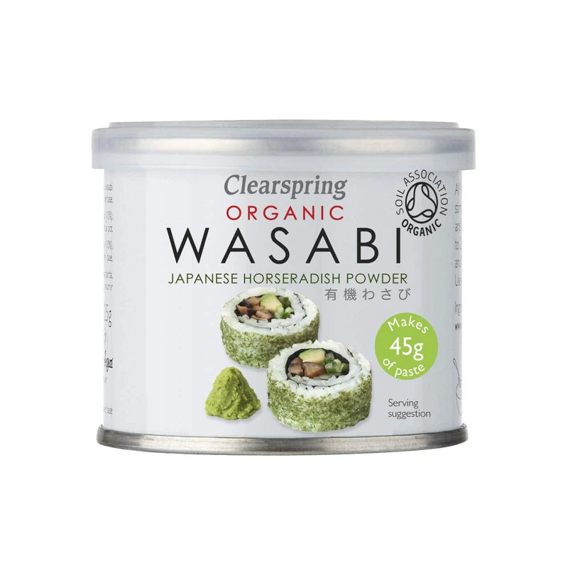 Clearspring Organic Japanese Wasabi Powder, 25g (Pack of 3)