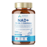 Aoruilia NAD Supplements 1200mg, NAD+ 13 in 1 Superior Antioxidant Blend with Max Absorption for Cellular Energy and Healthy Aging Support, 120 Capsules