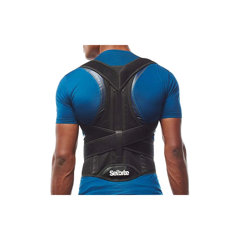 Back Brace Posture Corrector for Men and Women - Adjustable Posture Back Brace for Upper and Lower Back Pain Relief - Muscle Memory Support Straightener (Small)