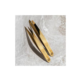 Brow Code 100% Stainless Steel Professional Eyebrow Tweezers – Slant Tweezers/Pointed Tweezers – Precision Hair Removal: Pluck, Shape & Style – Anti-Rust