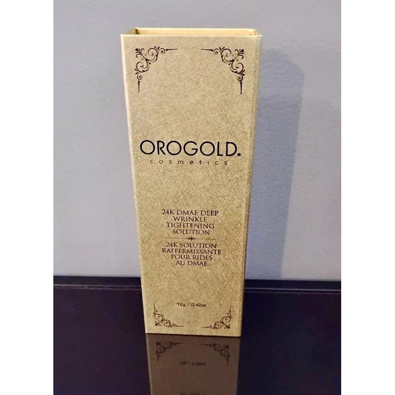 OROGOLD  24k DMAE Deep Wrinkle Tightening Solution 12g/0.42 oz Brand New