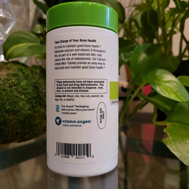 Rainbow Light Calcium Citrate Bone Vitamin D Max Strength Mini-Tablets 120ct