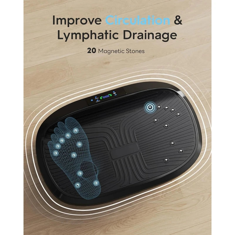 Flybird Vibration Plate-4D & Oscillation Two Types Vibration Platform Whole Body Workout