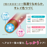 Beautylabo Vanity Hair Color Urban Greige (Quasi-Drug) Solution 1: 1.4 oz. (40 g) + Solution 2: 2.7 fl. oz. (80 mL) + pH Controller: 0.3 fl. oz. (8 mL) + After-Color Beauty Creme: 0.2 fl. oz. (5 mL).