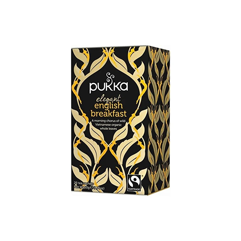 (8 PACK) - Pukka Elegant English Breakfast| 20 Bags |8 PACK - SUPER SAVER