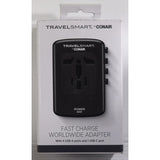 CONAIR Fast Charge Universal Travel TravelSmart Adapter - 4 USB-A & 1 USB-C Port