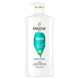Pantene PRO-V Smooth & Sleek 2in1 Shampoo and Conditioner, 17.9oz/530mL