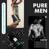 AQUA BLANCE Body Spray for Men, Fragrance Mens Body Spray, Pack of 3, Each 3.4 Fl Oz, Total 10.2 Fl Oz, Refreshing Cologne Spray