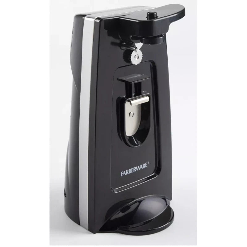 Farberware Electric Can Opener Black One Touch Hands Free - Brand New