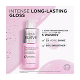 L'Oreal Paris Elvive Glycolic Gloss Lamination Rinse-Off Treatment, With Gloss Complex and Glycolic Acid, Fills and Seals Hair Fibres, For Long-lasting Smooth & Shiny Hair, Ideal for Dull Hair, 200ml