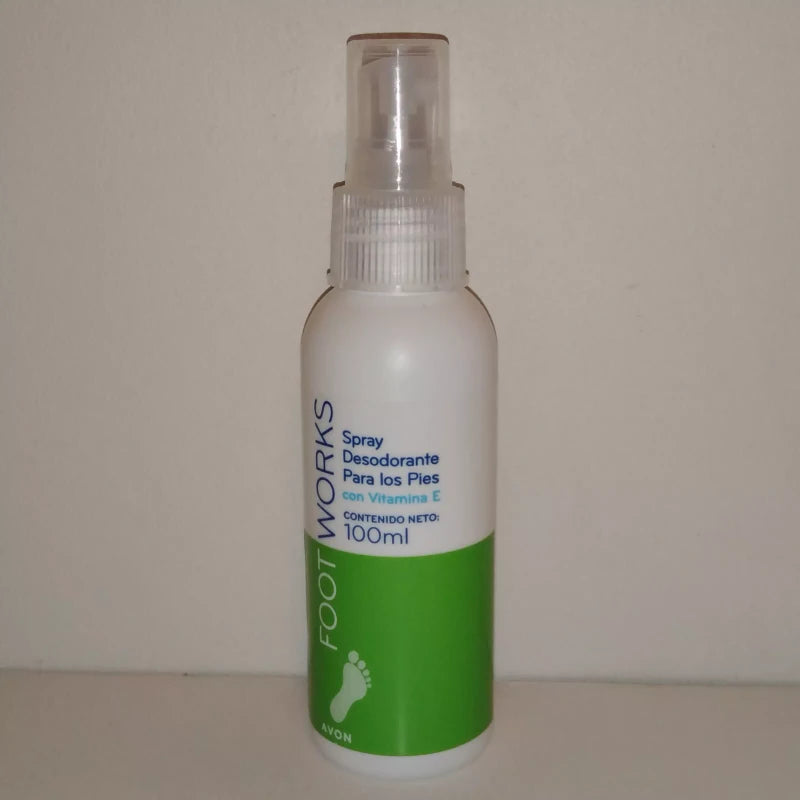 Avon 2 PACK Avon Foot Works Deodorising Foot And Shoe Spray With Vitamin E 6.7oz