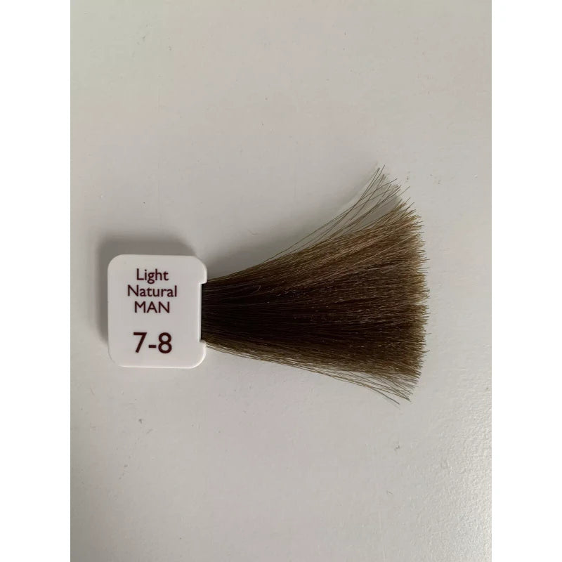 NATULIQUE Ammonia FREE Permanent Hair Color  7-8 Man Light Natural