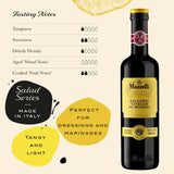 Mazzetti L'Originale Italian Balsamic Vinegar of Modena, Organic & Aged, Yellow Label 2 Leaf 16.9 Ounce