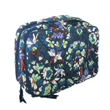 Vera Bradley Collegiate Plush XL Throw Blanket (Multiple Teams Available), Dk Green/White Rain Garden