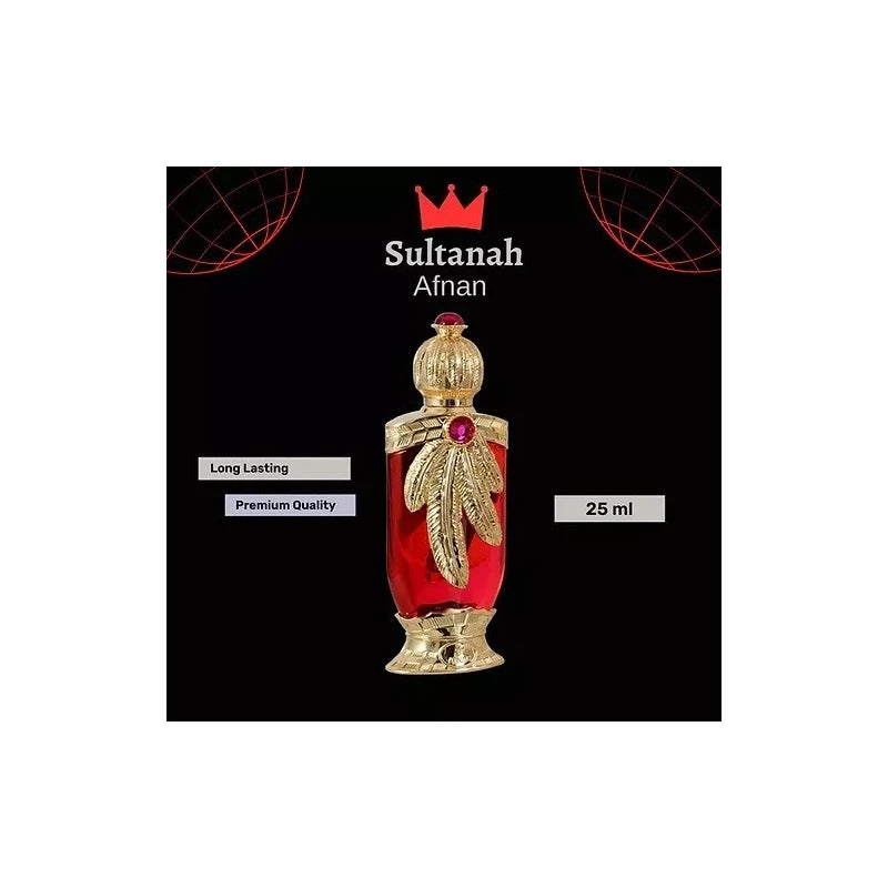 Afnan Sultanah Perfume Oil by Afnan 25 ML 🥇Made in UAE Hard to find🥇
