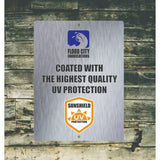 Flood City Fabricaitons Cash is King Sign 9"x12" Metal We Prefer Cash Payment Signs Business Retail