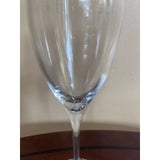Dom Perignon Signed DOM PERIGNON Crystal Etched SHIELD LOGO 9 1/8" CHAMPAGNE FLUTES Set Of 2