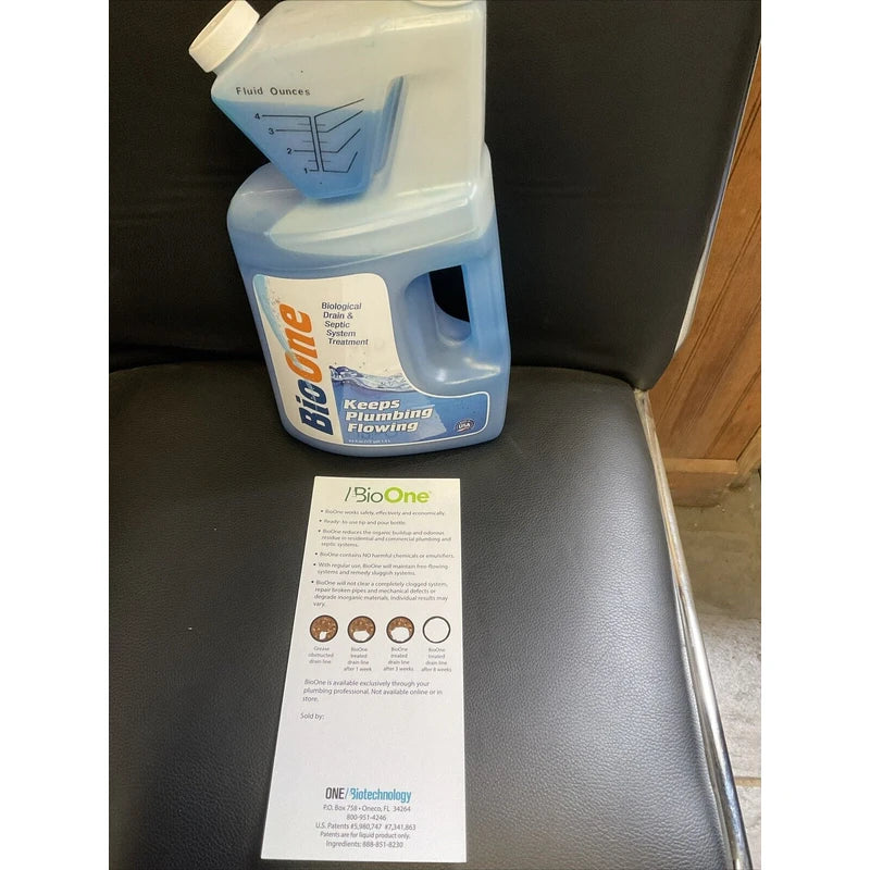 BioOne 64 oz. Liquid Drain and Septic System Maintainer • Same Day Shipping