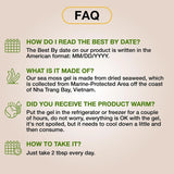 Organic Blue Spirulina Sea Moss Gel – Raw Irish Sea Moss Superfood (16 Fl Oz, Made in the USA)