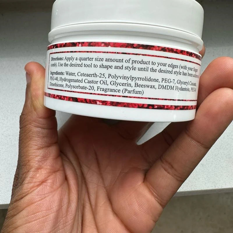 Iamblessedhands superior edges edge control gel Hair Styling - Specification: Medium (3.5 oz) lightly scented