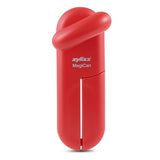 Zyliss MagiCan Manual Can Opener with Lid Release - Heavy Duty Can Opener Kitchen Gadgets - Home Can Opener Manual- Easy to Use Hand Held Can Opener - Effortlessly Open Cans - Compact Design - Red | Zyliss