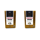 M&S Luxury Gold Shortbread Biscuit 40 Teabags 116g - 2 Pack in a Premier Life Store Box
