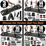 LALAHIGH Emurdyon Portable Home Gym System: Home-Friendly, High-Quality Materials, Versatile Training Options, Perfect for All Fitness Levels，Portable - Specification: 16PCS-Delux Plus