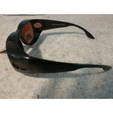 Polarized Wearover Glasses - Free Soft case Amber Tint with Strap