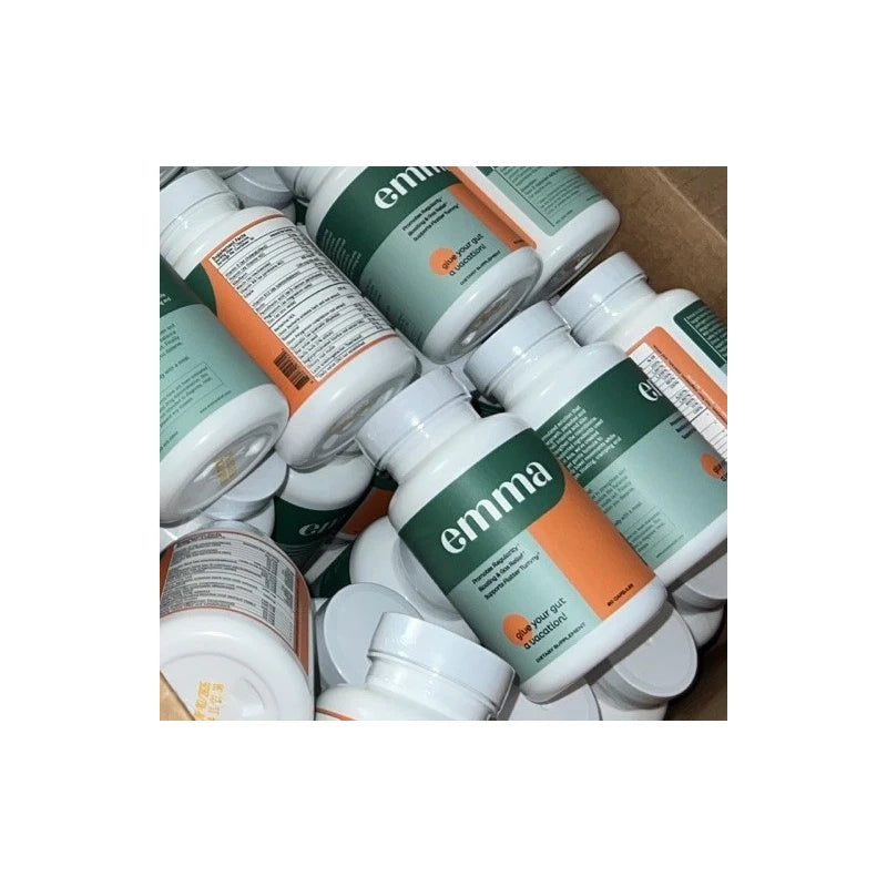 branded Emma Relief Supplement Konsciens Keto for Gut Bloating 60 Cap  Pack of 6 (360)