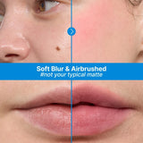 fwee Blurry Pudding Pot | Airbrushed Blush & Lip, Buildable Pigment, Long-lasting, Lightweight, Easy to Blend, Natural Soft Matte Finish - Faded (Dusty Rose) | 0.17 oz