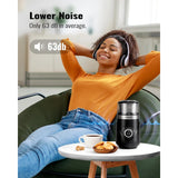 TWOMEOW Coffee Grinder, Adjustable Electric Grinder with Timing Knob, Coffee Bean Grinder and Spice Grinder with Removable Stainless Steel Bowl, Automatic Grinder for French Press and Espresso