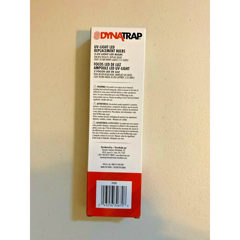 Dynatrap 32020 2.5W LED Replacement Bulbs 2 Pack