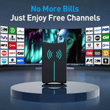 2025 Version Amplified HD Digital 'Matrix' TV Antenna Long 1000+ Miles, Support 4K 1080p Fire tv Stick and All Older TV's Indoor HDTV Local Channels,16.5ft Coaxial Cable