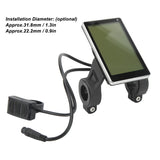 Electric Bike M5 LCD Display Waterproof Connector Panel Electric Scooter Display Panel Screen