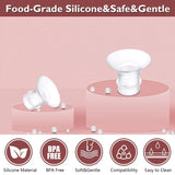 Flange Insert 14pcs 13/15/17/18/19/20/21mm*2 Compatible with Momcozy S12 Pro/S9 Pro/S10/S12/Spectra/Medela/Bellababy/Lansinoh/TSRETE/Willow 24mm Breast Pump,Reduce 24mm Tunnel Down to Correct Size