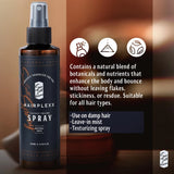 Hairplexx Hairplexx Sea Salt Volume Hair Spray for both Men and Women, Natural Thick and Volumizing Hair Look with Matte Finish and Natural Hold, Paraben Free - 6.76 Fl Oz (Pack of 1)