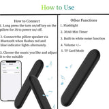 Dream Pro Pillow Speaker, Under Pillow Speaker for Side Sleepers, Bone Conduction Bluetooth SleepBar, Wireless Portable Pillow Speaker White Noise