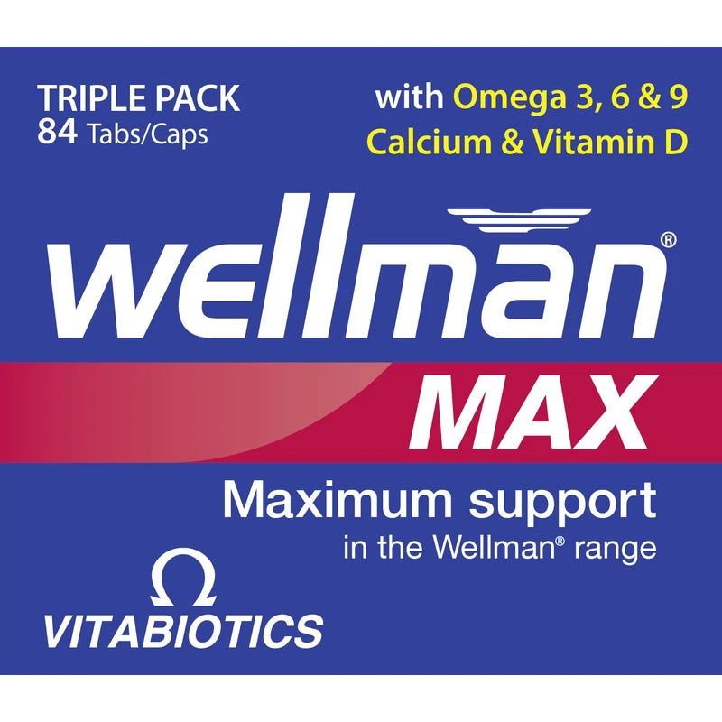 Wellman Wellman Max Capsules - Pack of 84
