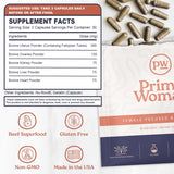 Primal Woman Primal Woman Beef Organ Supplement for Women - Beef Liver for Women, Grass Fed Beef Liver Supplement, Grassfed Beef Liver Supplement for Women | Primal Beef Liver Capsules Women (60 Capsules)