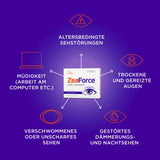 ZeaForce Perfect vision with just 1 capsule/day. Concentrated composition. Versatile effect. Liquid formula for faster effect. Laboratory tested (pack of 1)