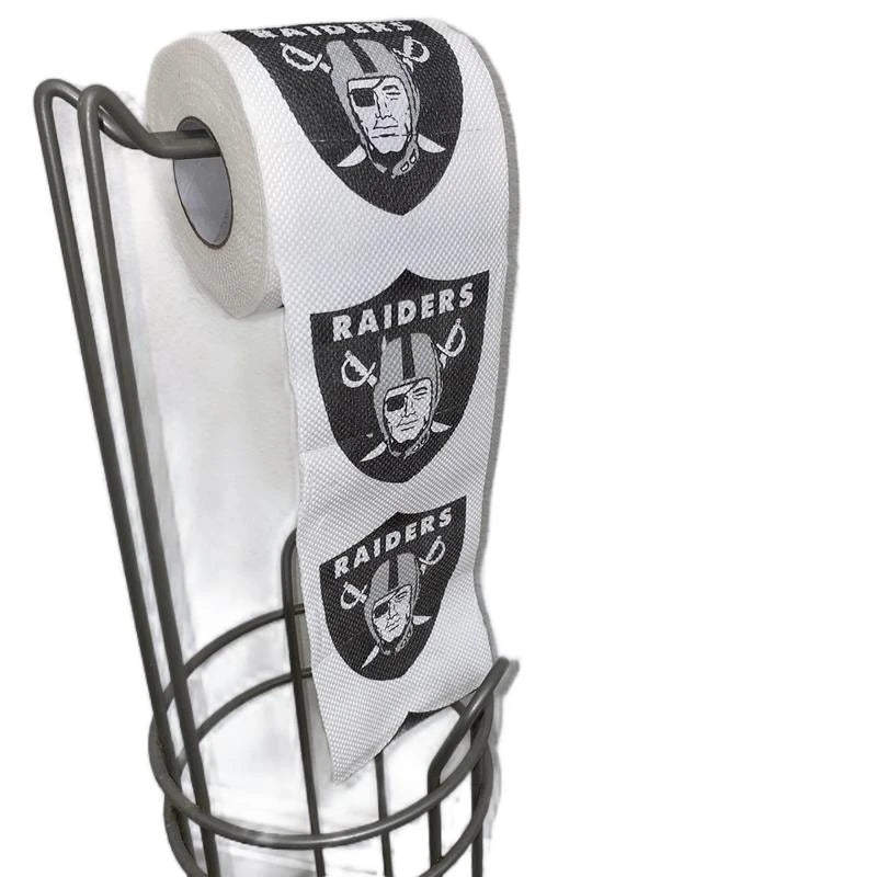 Las Vegas Raiders Toilet Paper Gift - Color: 1 Roll for 14.99$
