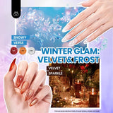 beetles 【Best Gift】Beetles 2024 Advent Calendar Gel Nail Polish Kit Christmas Best Gift Choice for Women and Girls - Color: 20 Colors Gemstone Party (Gift Box)