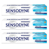 Sensodyne Daily Care Original Fluoride Toothpaste, 3 Pack, 75 ml