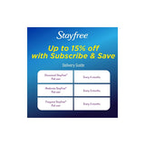 Stayfree Ultra Thin Overnight Pads with Wings, For Women, Reliable Protection and Absorbency of Feminine Moisture, Leaks and Periods, 40 Count