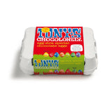 Tony's Chocolonely Easter Eggs Assortment - 12 Easter Eggs in Foil - Fairtrade Belgian Chocolate - Easter Gifts - Chocolate Box - Mini Eggs - Family Chocolate