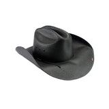 Bullhide Mc Graw - Shapeable Panama Straw Cowboy Hat (X-Large) Black