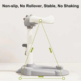 Baby Shower Stand & Bath Seat, Bath Shower Standing Support, Baby Hug Bath Tower for Standing Up Themselves, 6-18 Months Toddler Shower Stand Support, Suitable for Use in Bathtubs with Non-Slip Pad