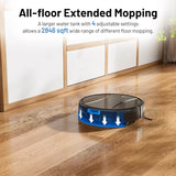 Tipdiy Robot Vacuum and Mop Combo, 4200Pa Powerful Robotic Vacuum Cleaner, G90