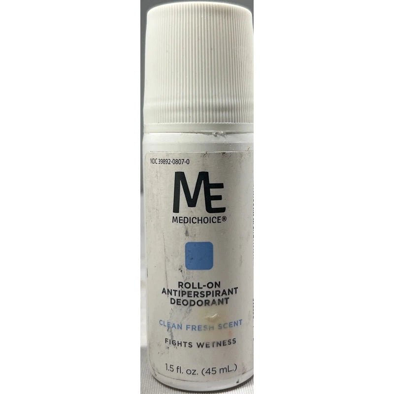 Medichoice (AS IS) ME MediChoice Roll-On Antiperspirant Deodorant, Clean Fresh - EXP: 6/26