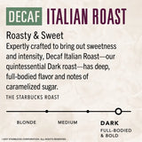 Starbucks VIA Instant Decaf Coffee Packets — Italian Roast — 100% Arabica — 1 box (7 packets)